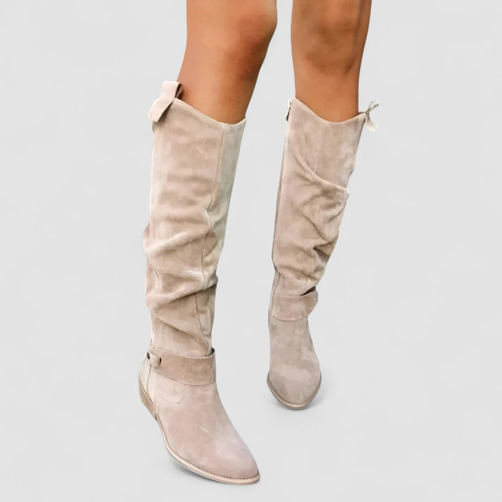 Rosalyn | Slouchy Knee-High Boots