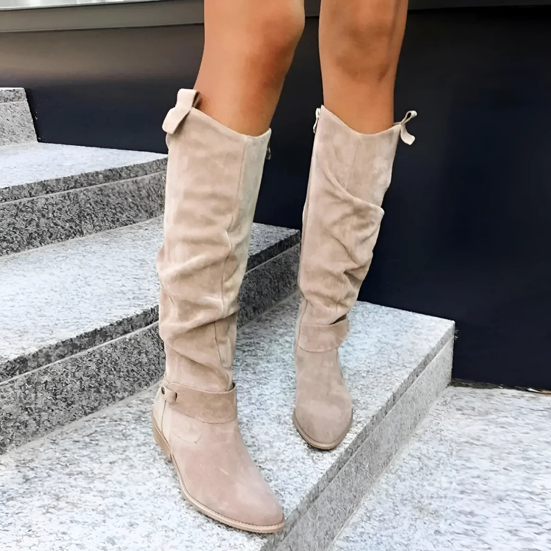 Margery | Slouchy Knee-High Boots