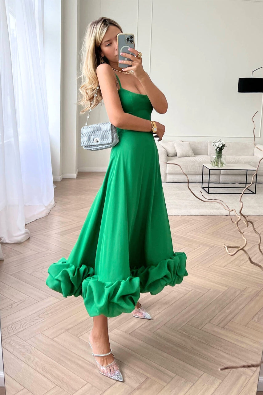 Cecile | Elegant Flowing Maxi Dress
