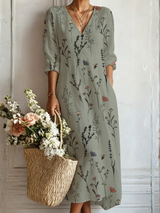 Anwen | Wildflower Print Maxi Dress