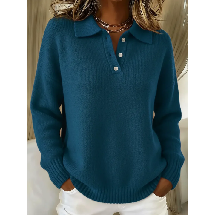 Averil | Relaxed Collared Jumper