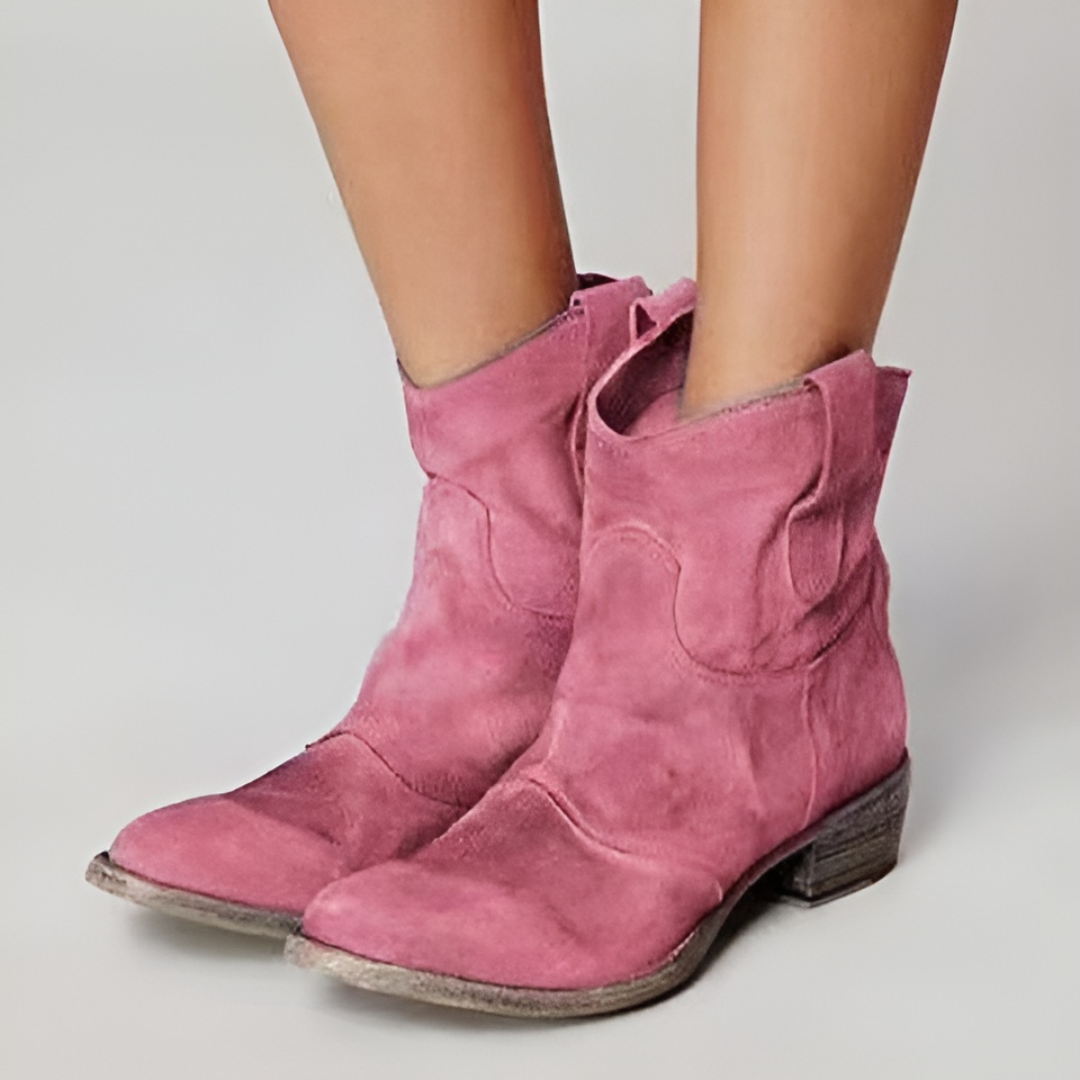 Faith | Comfort Block-Heel Ankle Boots