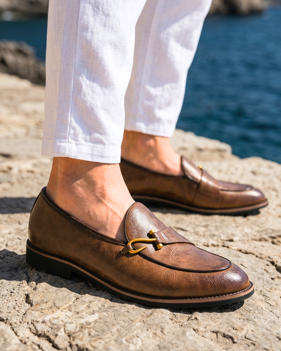 Sinclair | Buckle-Detail Loafers