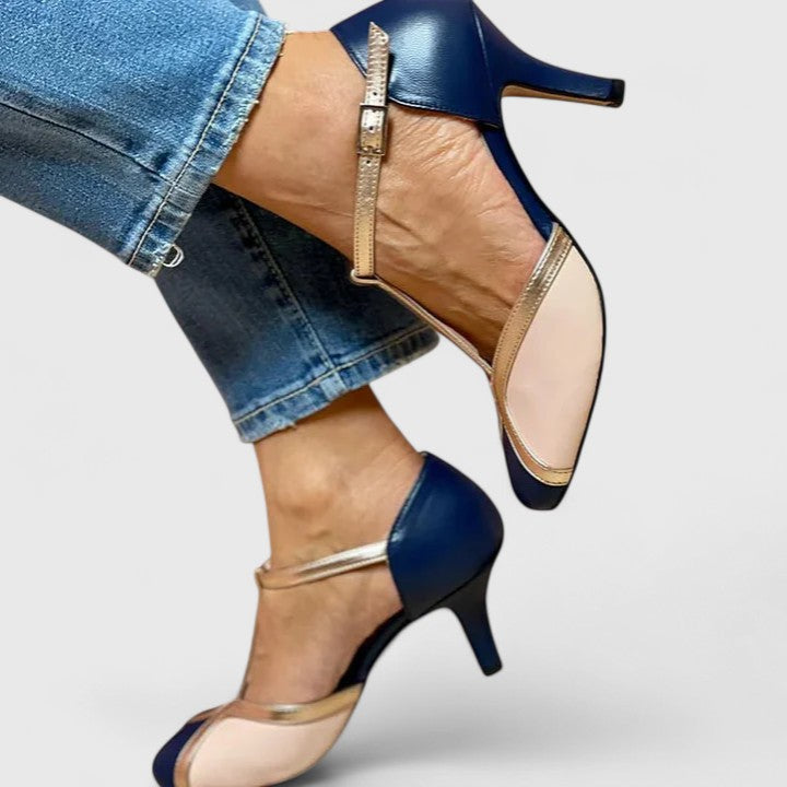 Rachel | Elegant T-Strap Heels