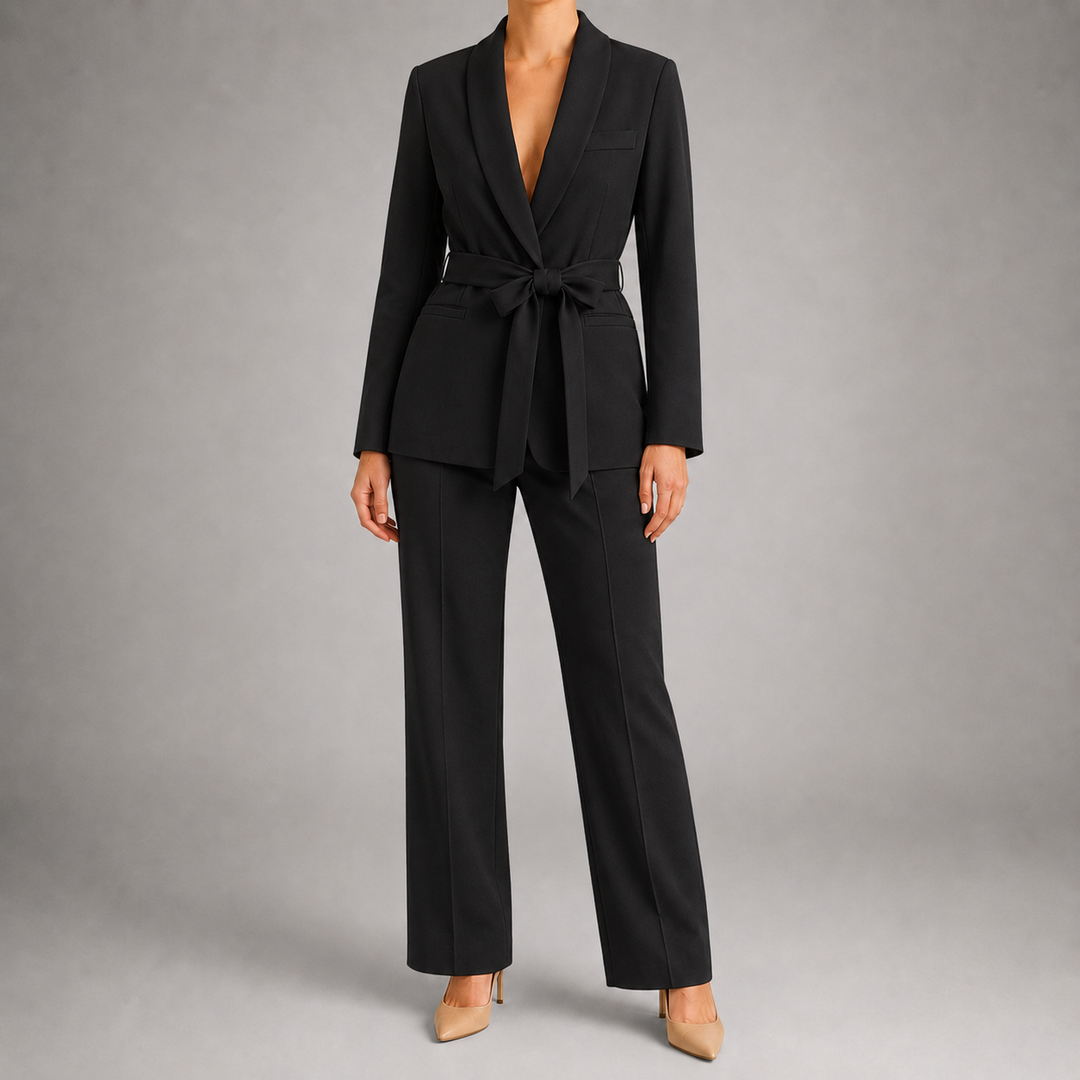 Marceline | Tie-Waist Two-Piece Set