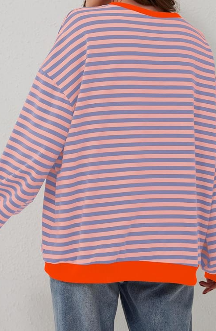 Mira | Relaxed Striped Sweatshirt