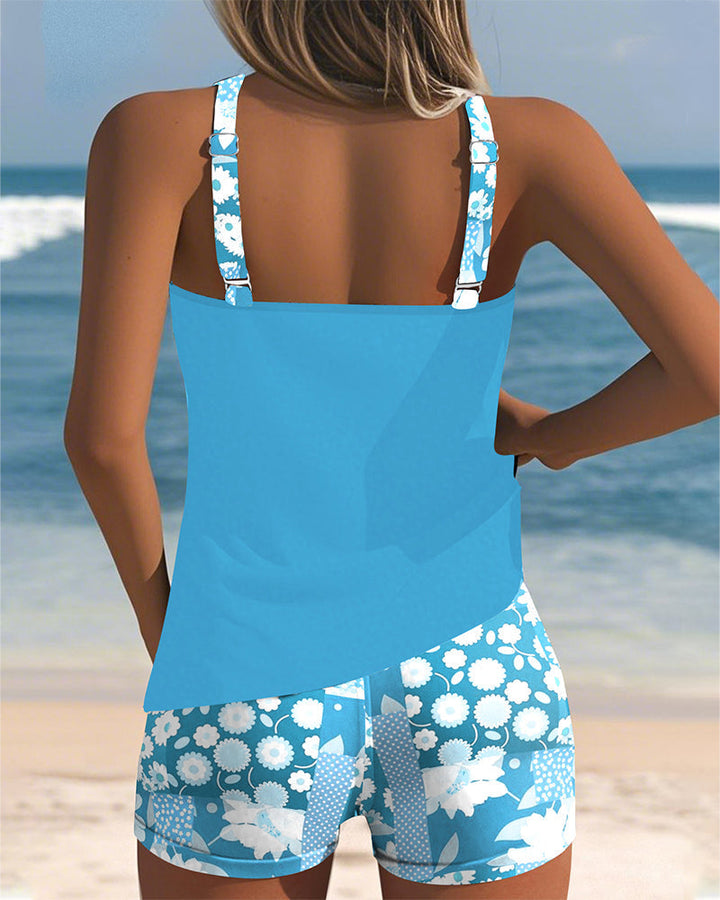 Juno | Floral Two-Piece Swim Set