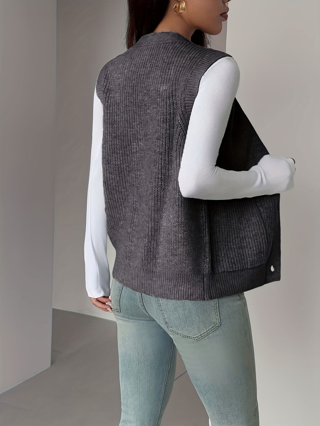 Annette | Button-Front Waistcoat