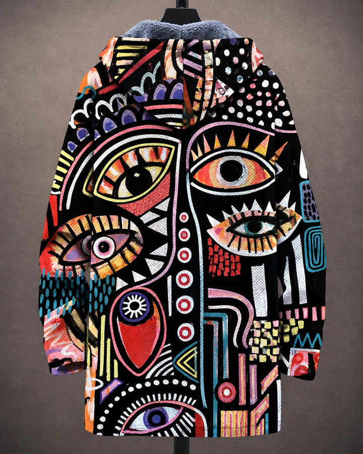 Donovan | Bold Artistic Hooded Jacket
