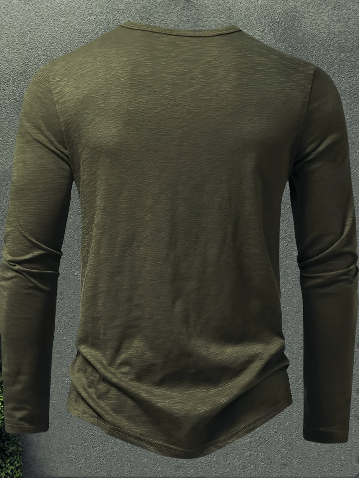Marshall | Refined Long-Sleeve Henley
