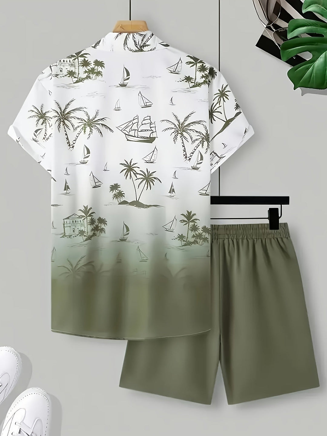 Carter | Coastal Print Two-Piece Set