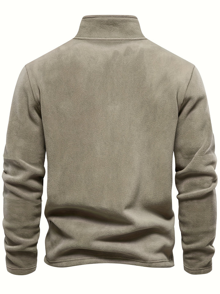 Harvey | Refined Half-Zip Pullover