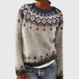Noreen | Nordic Patterned Knit Jumper