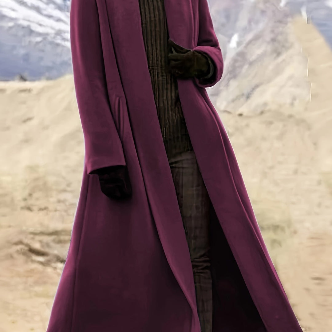 Clarissa | Longline Draped Coat