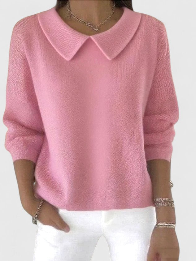 Imogen | Refined Collared Sweater