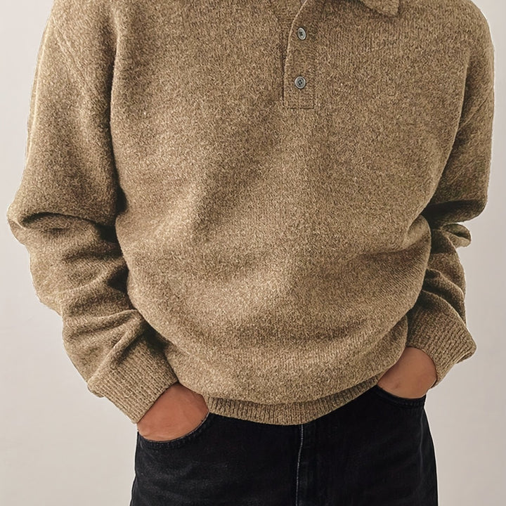 Franklin | Collared Knit Jumper