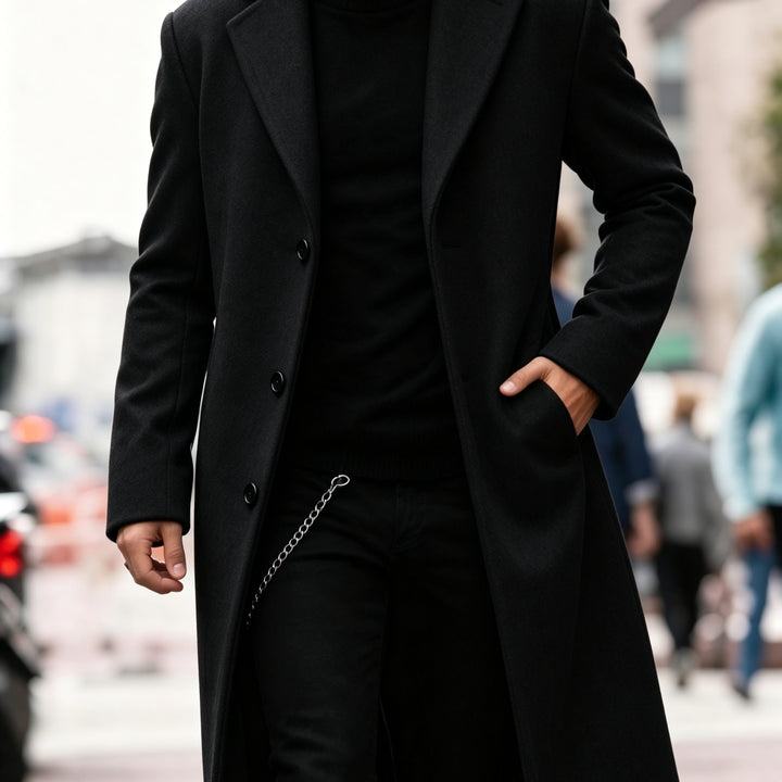 Theodore | Refined Longline Overcoat