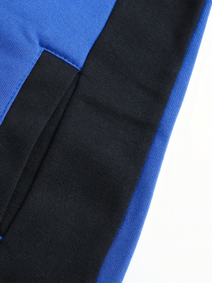 Carter | Colour Block Hooded Zip Jacket
