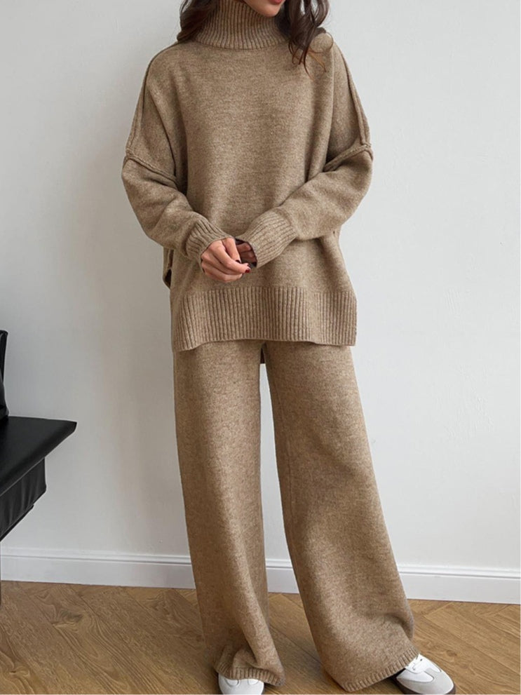 Eliana | Relaxed High-Neck Two-Piece Set