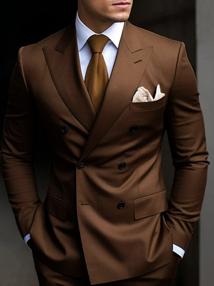 Sebastian | Tailored Fit Double-Breasted Two-Piece Set