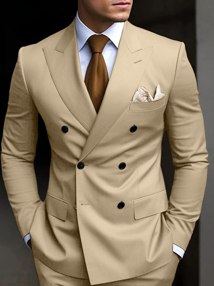 Sebastian | Tailored Fit Double-Breasted Two-Piece Set