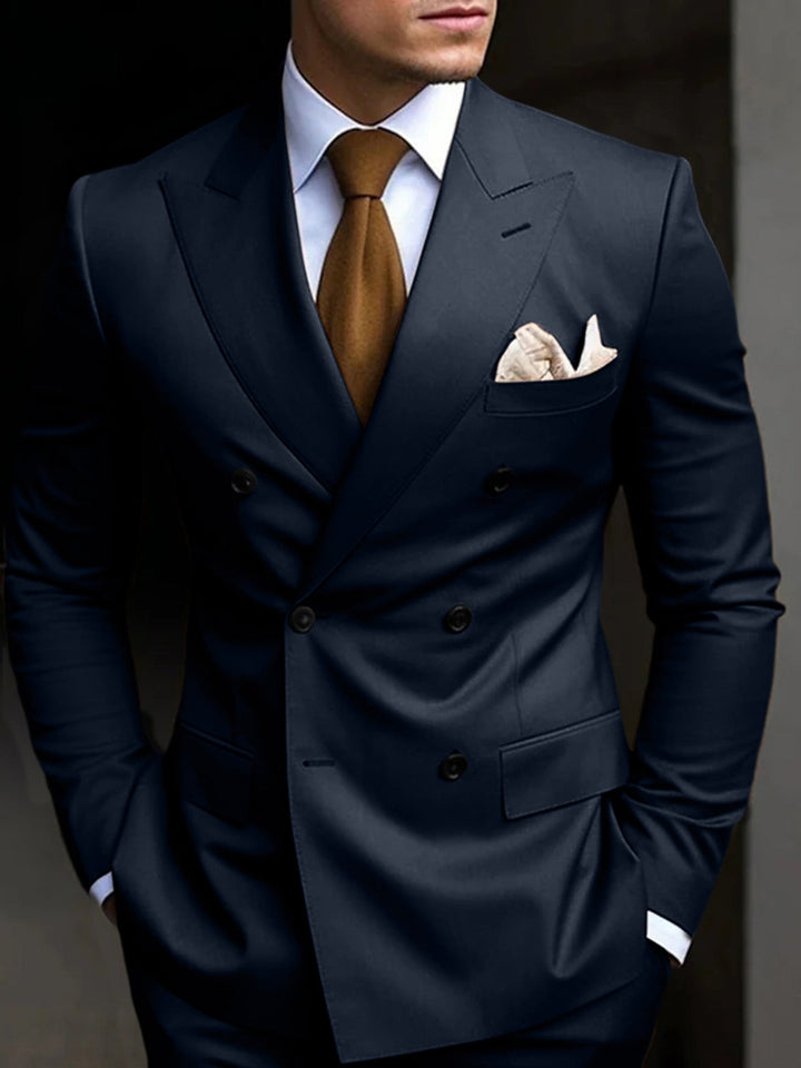 Sebastian | Tailored Fit Double-Breasted Two-Piece Set