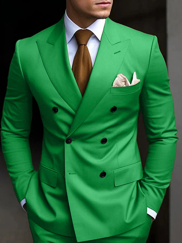 Sebastian | Tailored Fit Double-Breasted Two-Piece Set