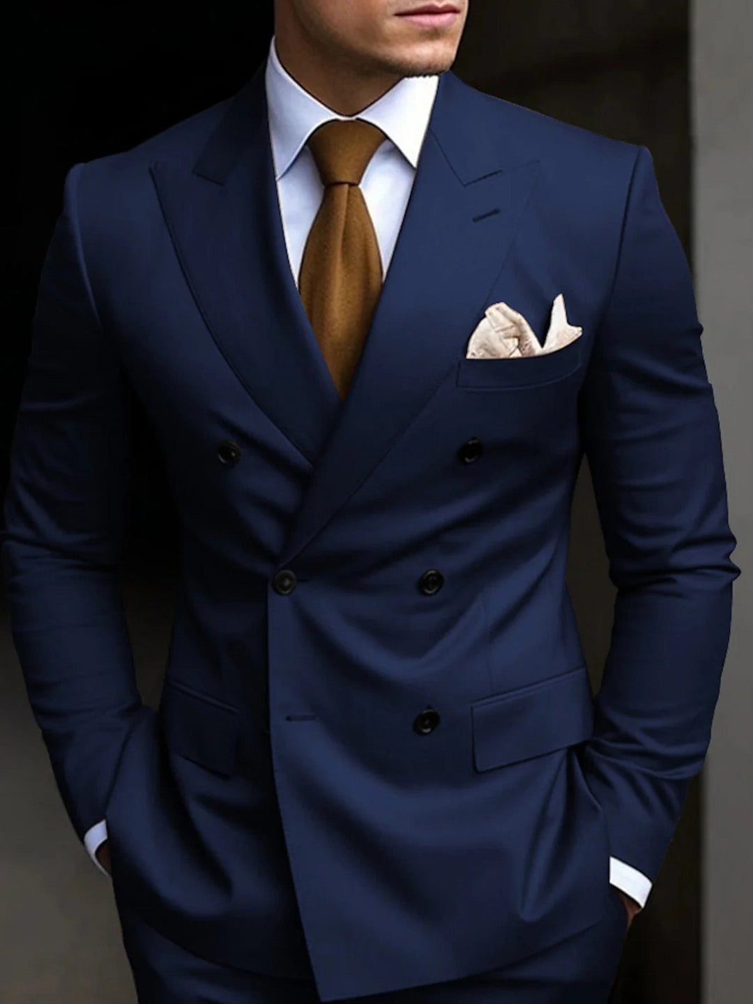 Sebastian | Tailored Fit Double-Breasted Two-Piece Set
