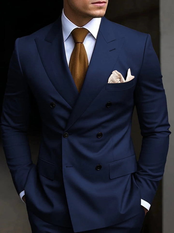 Sebastian | Tailored Fit Double-Breasted Two-Piece Set