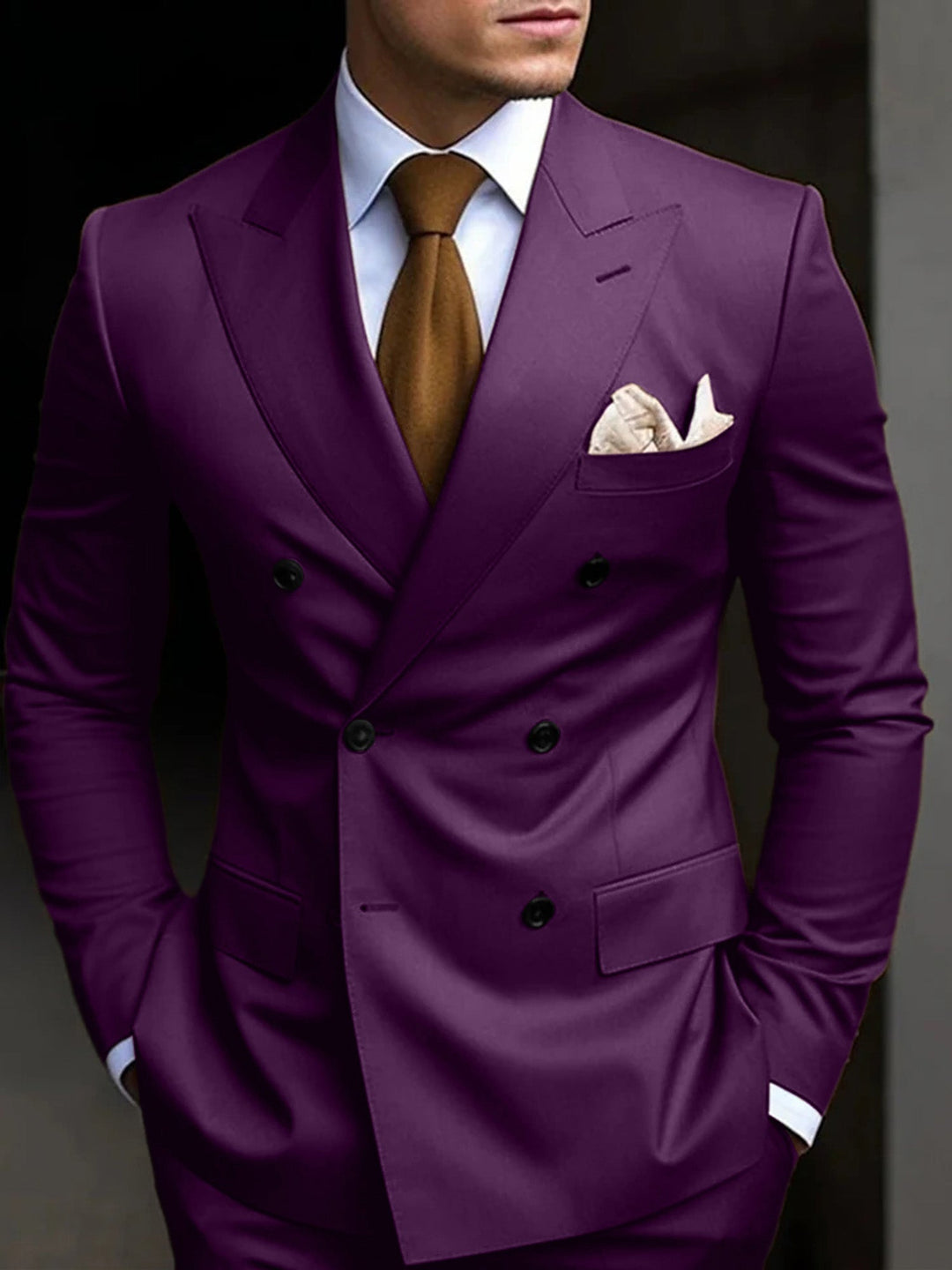 Sebastian | Tailored Fit Double-Breasted Two-Piece Set
