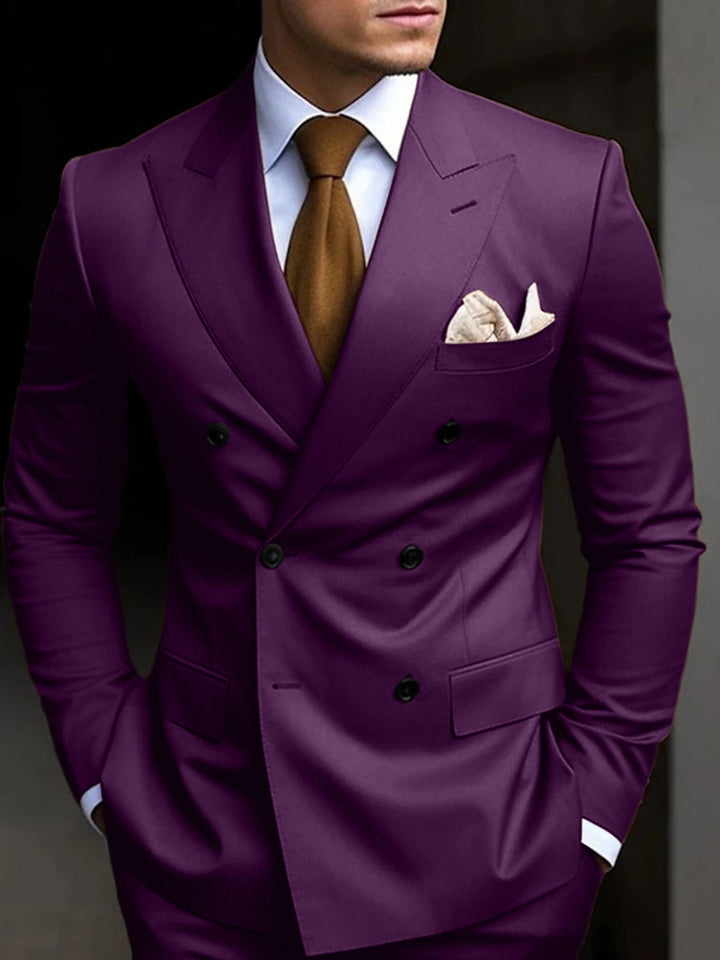 Sebastian | Tailored Fit Double-Breasted Two-Piece Set