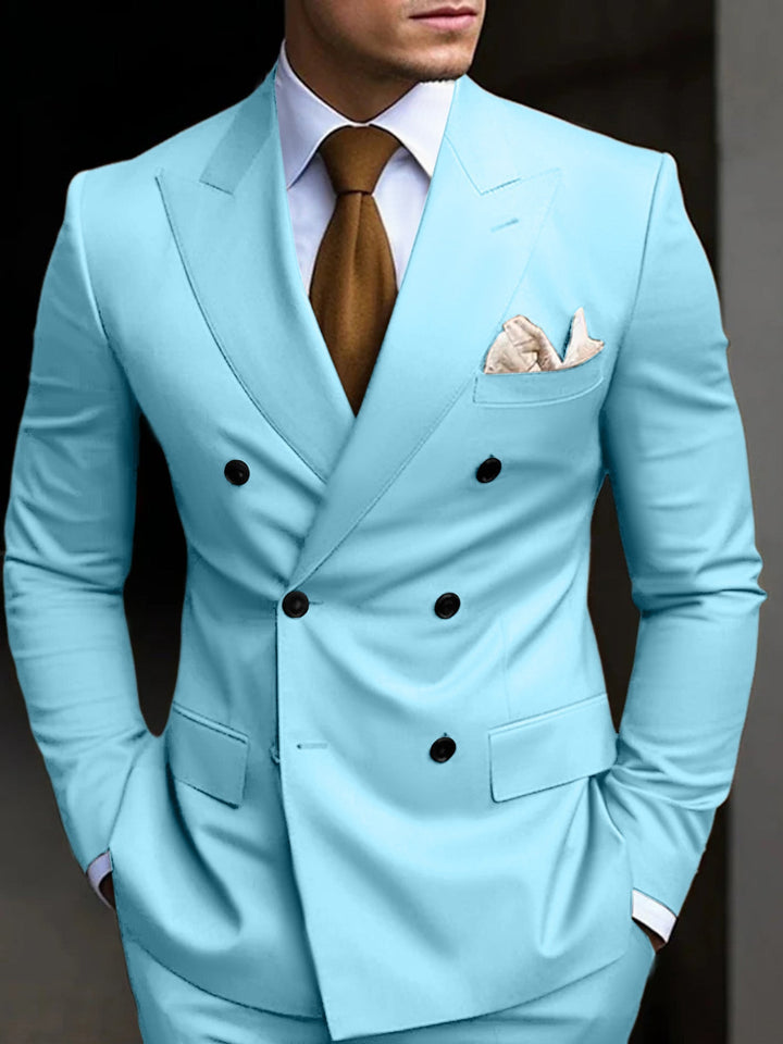 Sebastian | Tailored Fit Double-Breasted Two-Piece Set