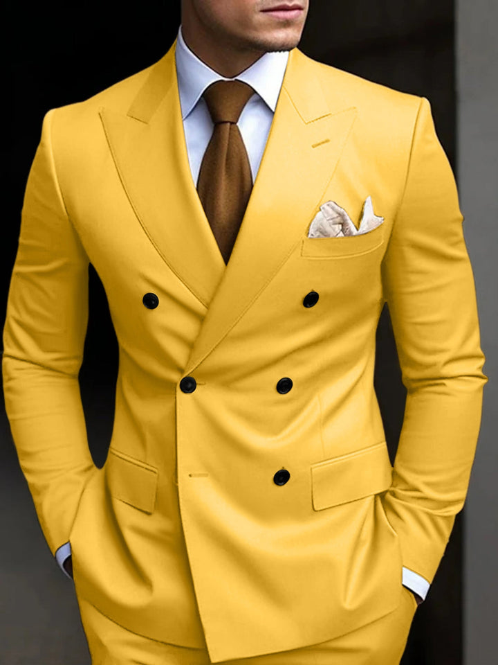 Sebastian | Tailored Fit Double-Breasted Two-Piece Set
