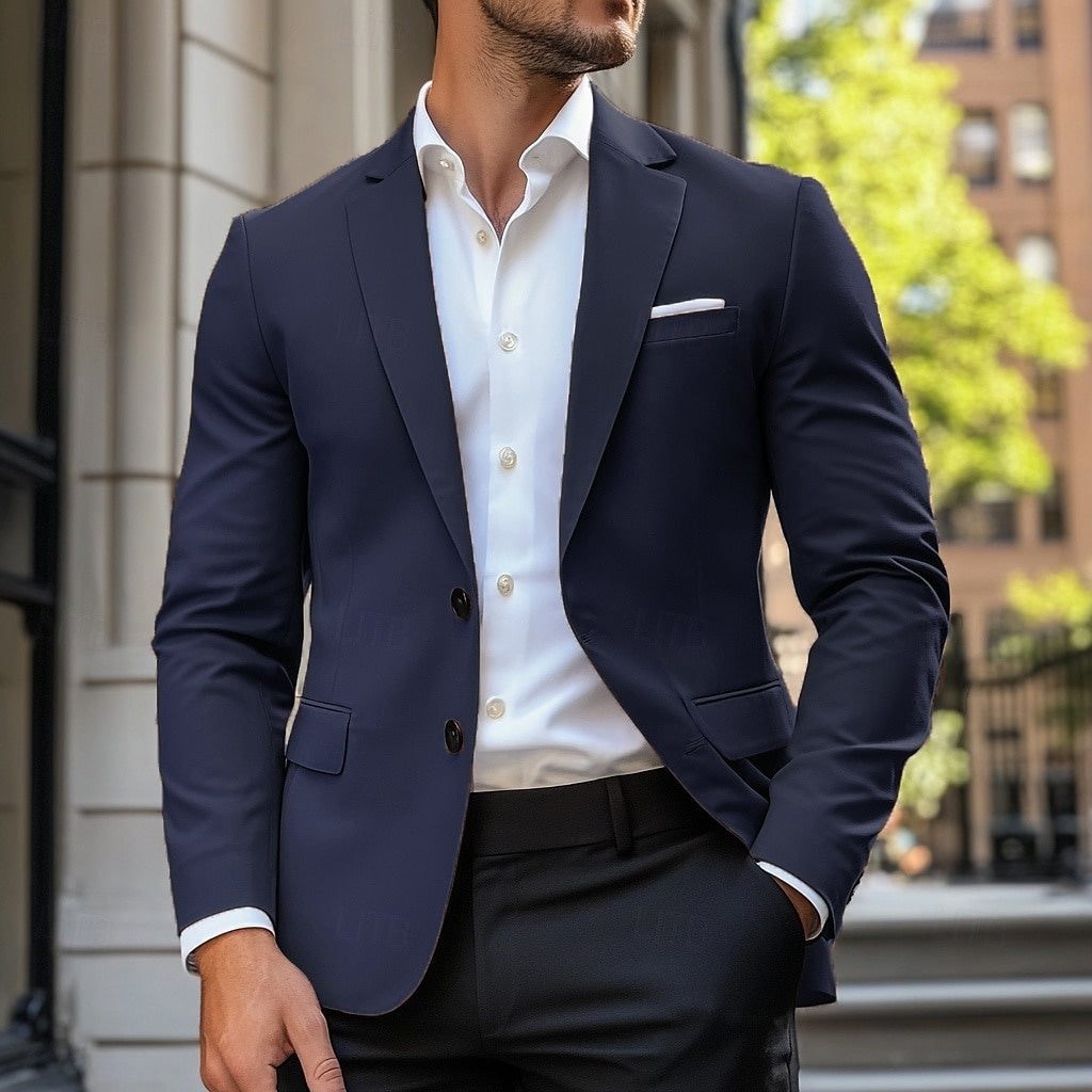Harlan | Refined Single-Breasted Blazer