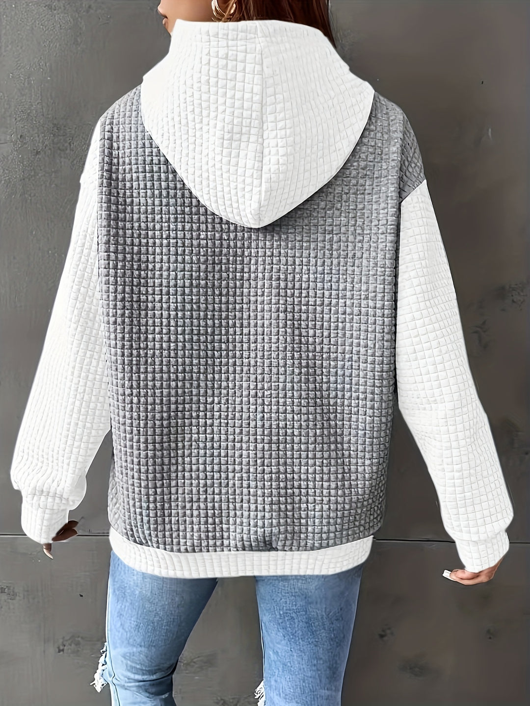 Emeline | Relaxed Colour-Block Hoodie