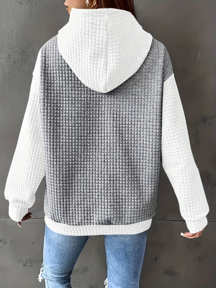 Emeline | Relaxed Colour-Block Hoodie