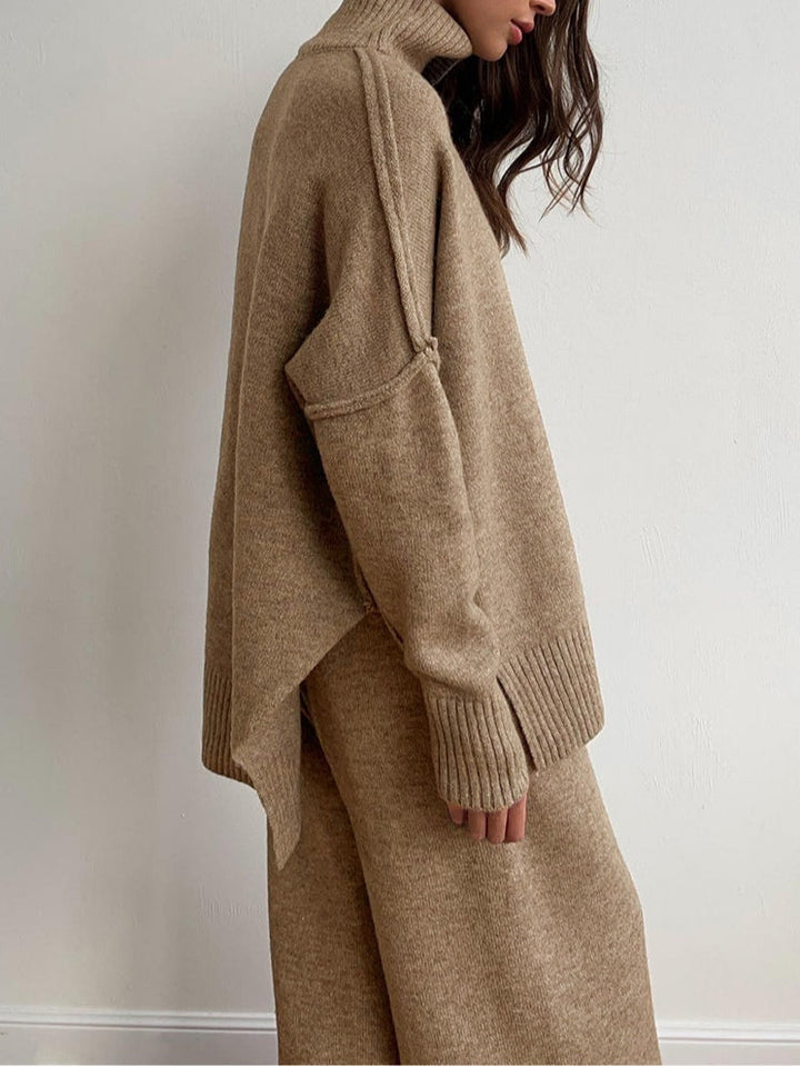 Eliana | Relaxed High-Neck Two-Piece Set