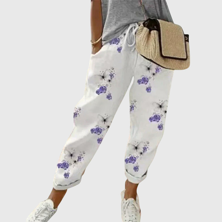 Annette | Relaxed Striped Trousers