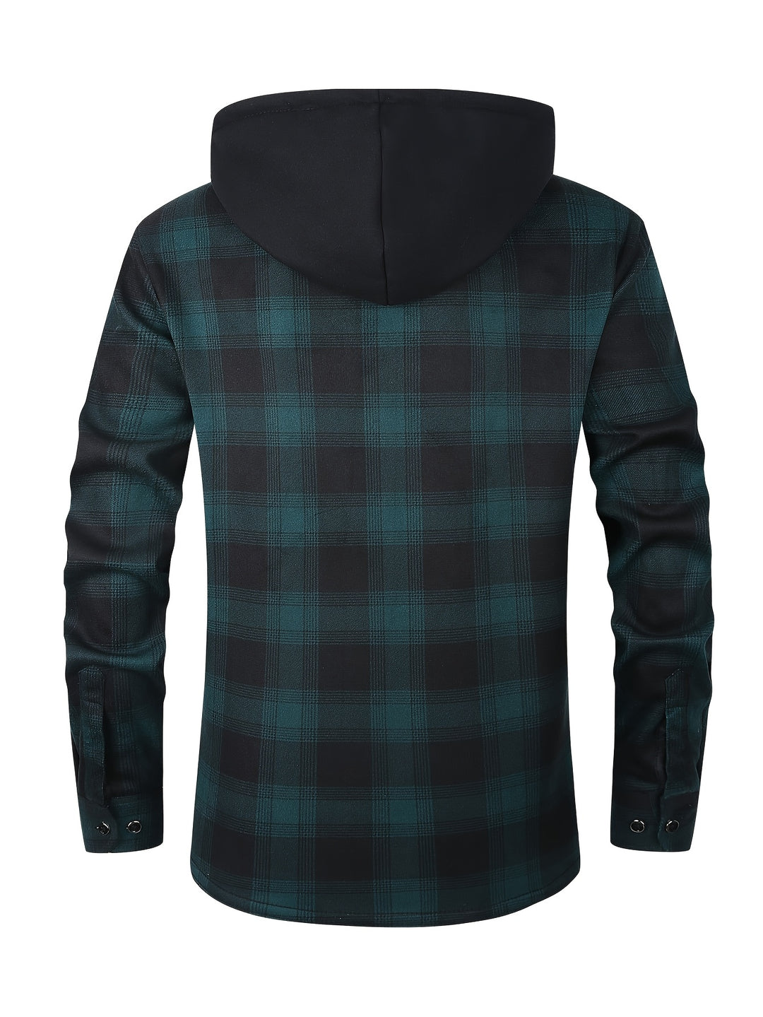 Reuben | Hooded Checked Shirt Jacket
