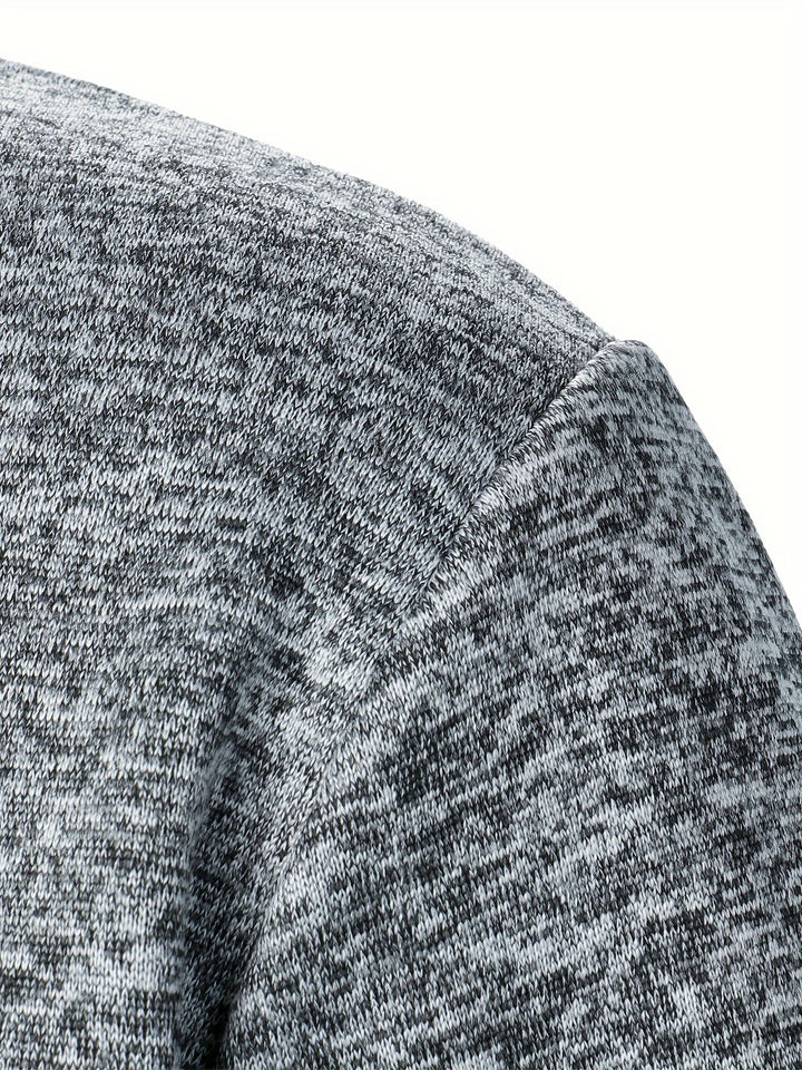 Wesson | Refined Button-Collar Pullover