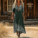 Dorothea | Artful Print Maxi Dress
