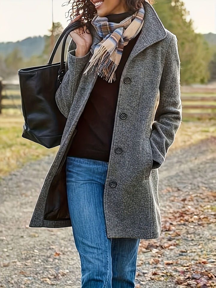 Margaret | Structured Mid-Length Coat