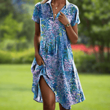 Annalise | Floral Collared Dress