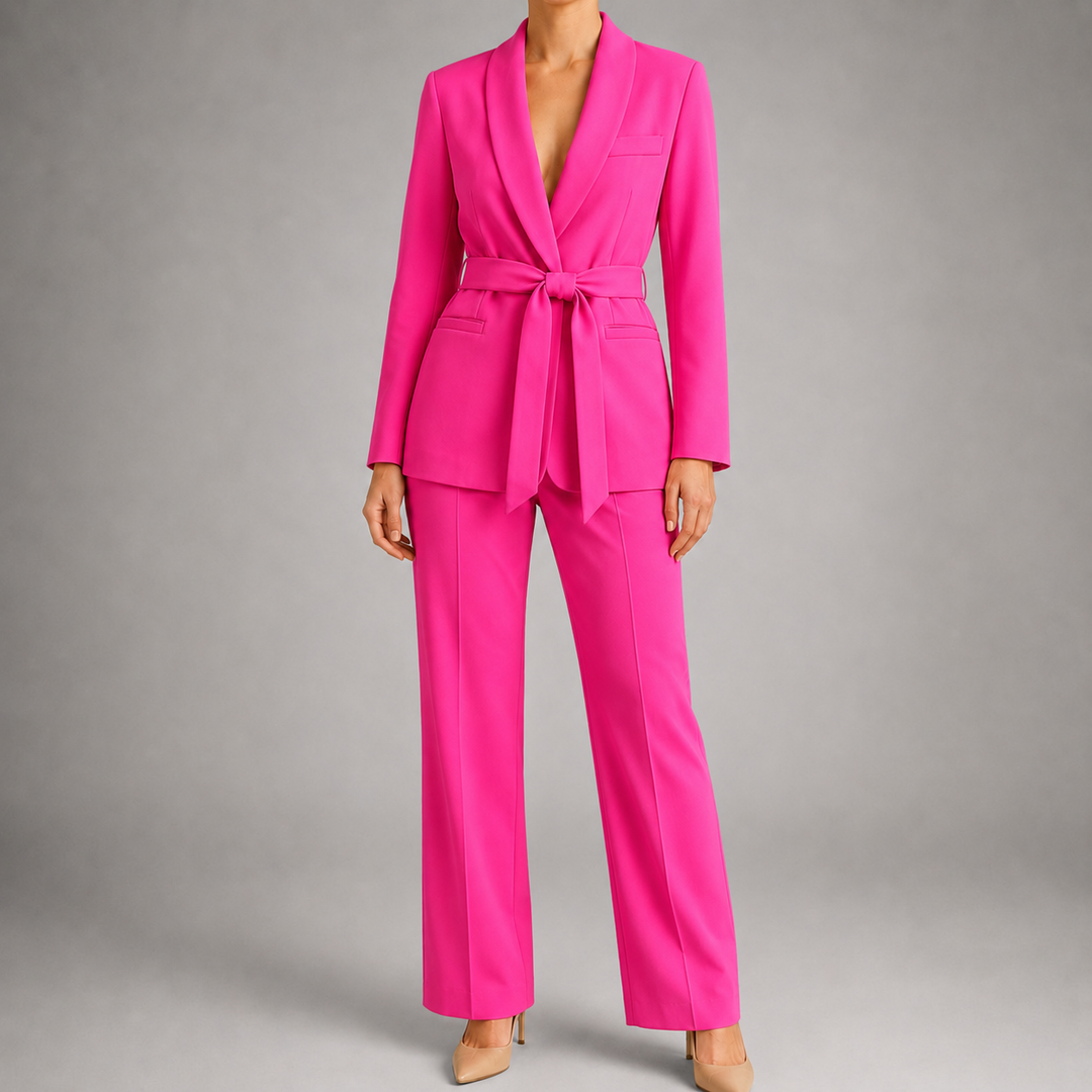 Marceline | Tie-Waist Two-Piece Set