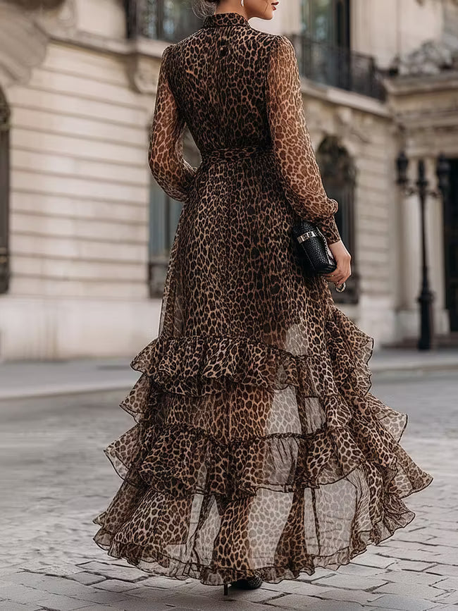 Sloane | Ruffled Wrap Midi Dress