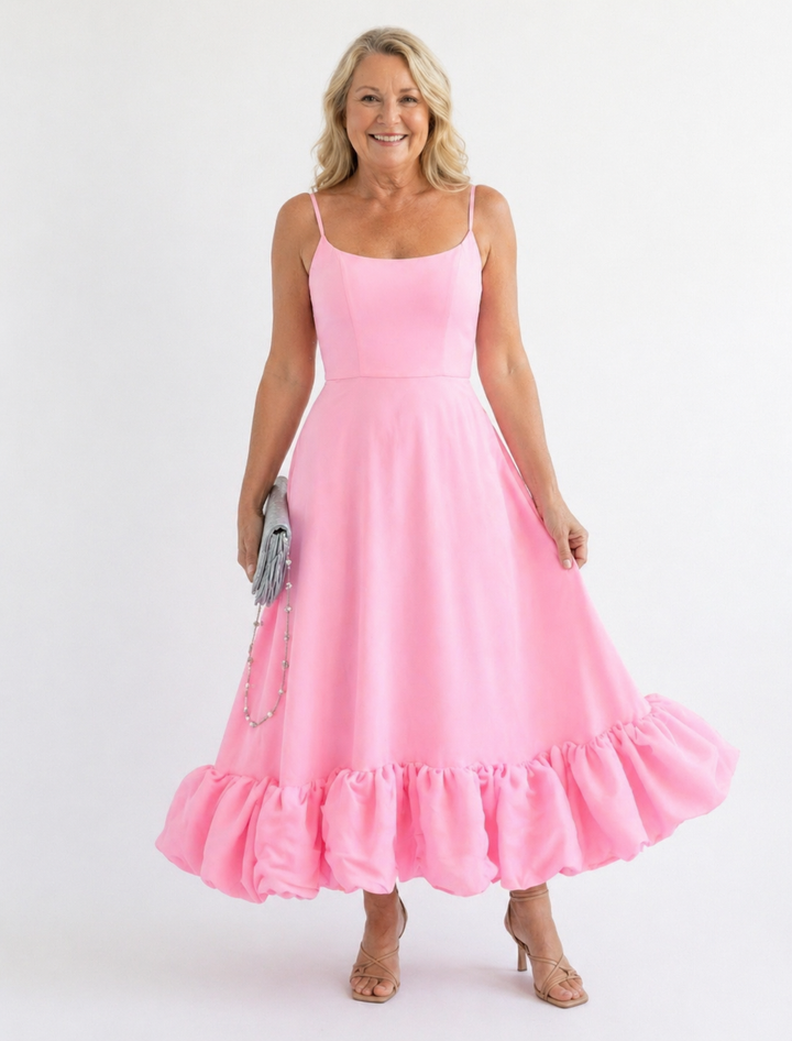 Cecile | Elegant Flowing Maxi Dress
