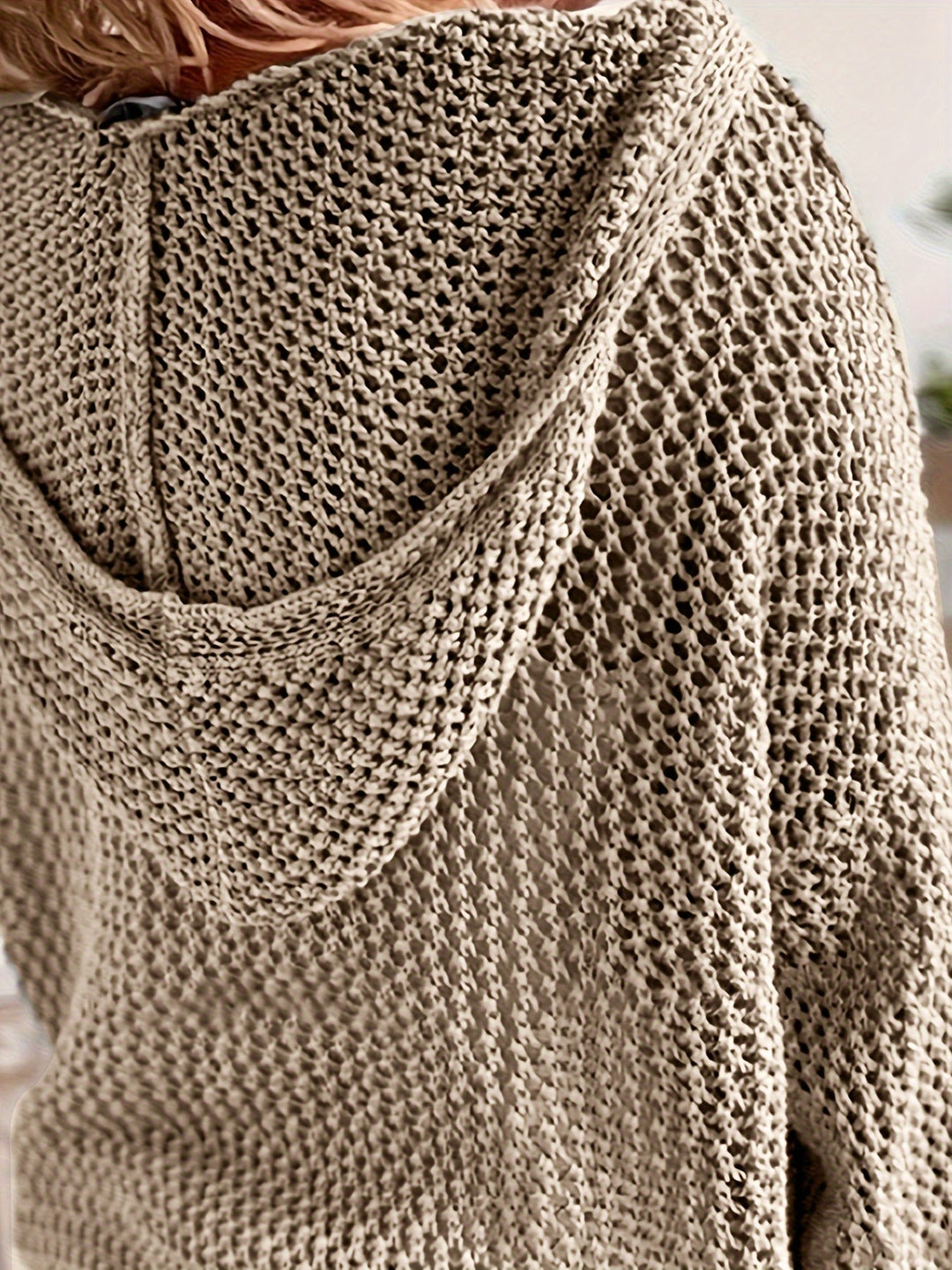 Marguerite | Open-Knit V-Neck Jumper