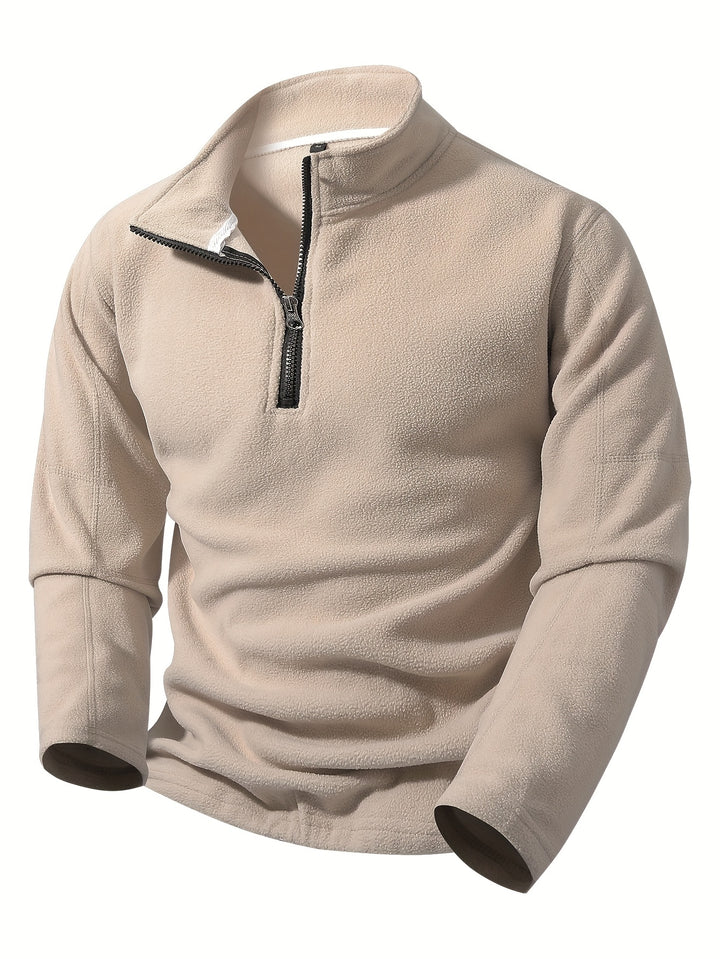 Garrett | Half-Zip Stand-Collar Pullover