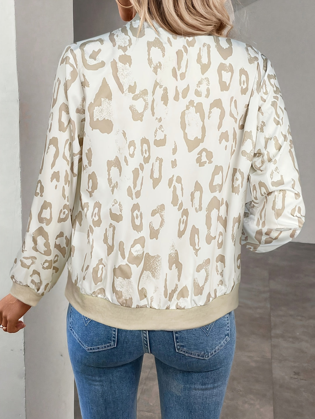 Nadine | Zip-Front Bomber Jacket