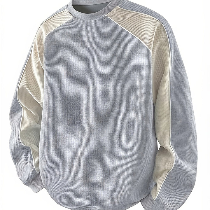 Elliot | Colour-Block Crew Neck Sweatshirt